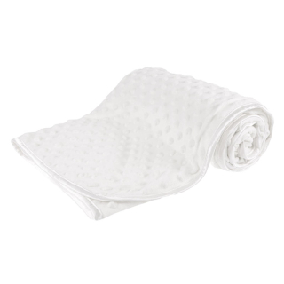 Dětská minky deka - bílá