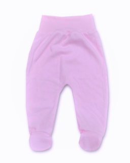 Kojenecké růžové polodupačky 48