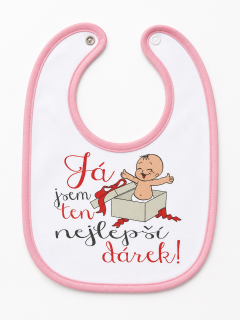 Bryndáček s nápisem "Já jsem ten nejlepší dárek"