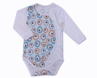 Kojenecké propínací body dl. rukáv Lvíček 62