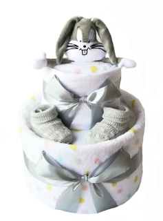 Brumlík plenkový dvoupatrový dort Bugs Bunny