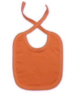 Dětský bryndáček oranžová