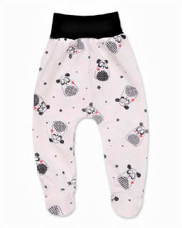 Kojenecké polodupačky Černý pejsek 56