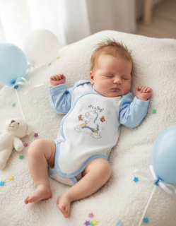 Kojenecké propínací body  It's a Boy 68