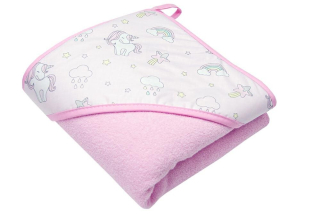 Dětská froté osuška Pony - růžová
