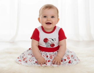 Kojenecká letní 2D souprava Sladká beruška 56