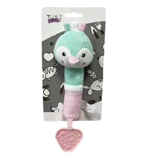 Tulilo plyšová hračka Tučňák mint s kousátkem