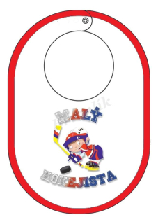 Bryndák s nápisem "MALÝ HOKEJISTA" č