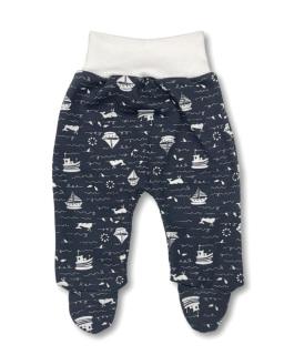 Kojenecké polodupačky Loďky 56