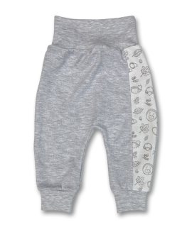 Kojenecké tepláčky Ježečci šedá 56