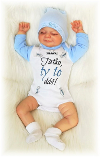 Vtipné body s nápisem “Taťko, ty to dáš!” 86
