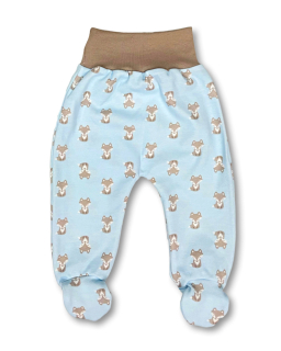 Kojenecké polodupačky Lišáček modrá 50