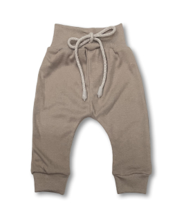 Kojenecké tepláčky Lišáček kapučíno 56