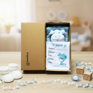 Dárková krabička pro miminko To jsem já štěňátko