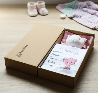 Dárková krabička pro miminko To jsem já koťátko