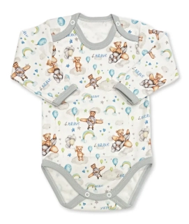Kojenecké body dl. rukáv Pilot 56