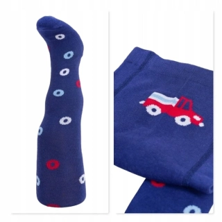 YO kojenecké punčocháčky Náklaďák modrá