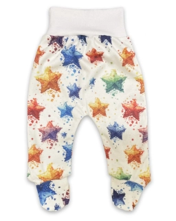 Kojenecké polodupačky Barevné hvězdy 50