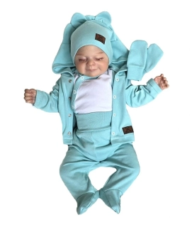 Kojenecká 5D souprava Brumlík máta 48