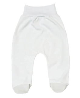 Kojenecké polodupačky bílá 50