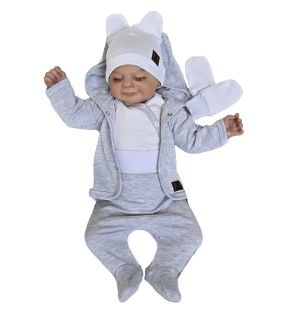 Kojenecká 5D souprava Brumlík šedá 2 48