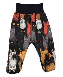 Kojenecké poldupačky Kočky 56