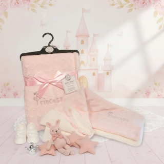 Dětská deka s kožíškem Princess