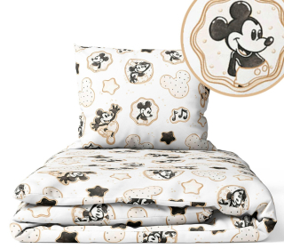 Dětské 2D povlečení do postýlky Mickey