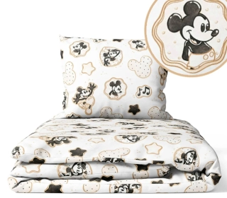 Dětské 2D povlečení do postýlky Mickey