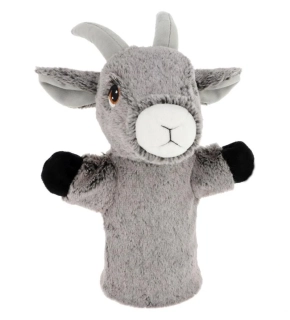 Keeleco maňásek na ruku Kozička 27 cm – ekologická plyšová hračka Keel Toys