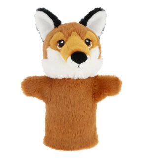 Keeleco maňásek na ruku Lišáček 27 cm – ekologická plyšová hračka Keel Toys