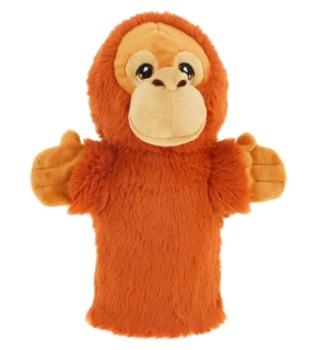 Keeleco maňásek na ruku Orangutan 27 cm – ekologická plyšová hračka Keel Toys