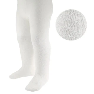 Dívčí krémové punčocháče s jemným vzorem SOFT TOUCH 68